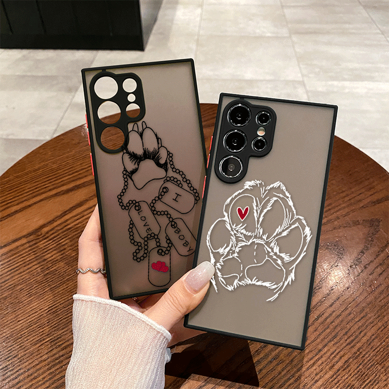Samsung Galaxy S25 - Funny Cartoon Pet Cute Dog Paw