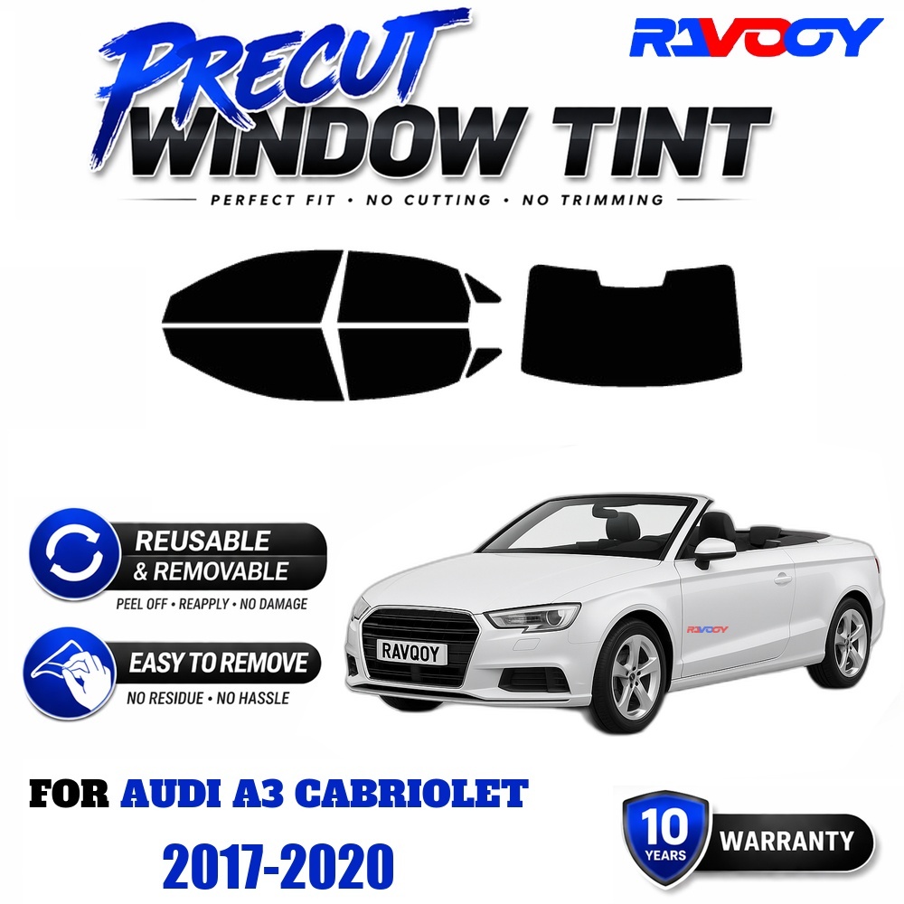 Air Bubble Remover - RAVOOY Precut Window Tint, Reusable Removable