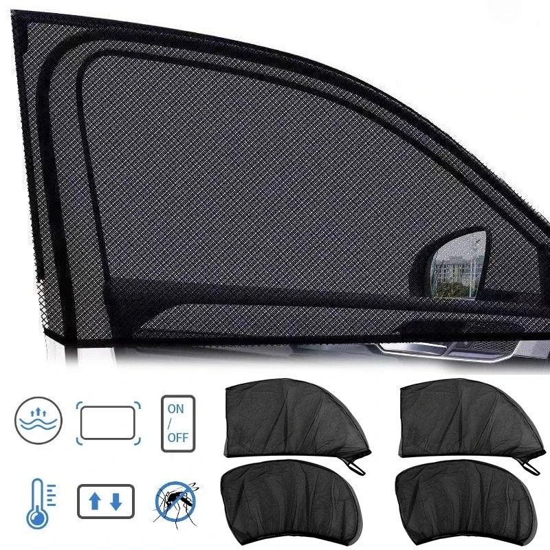 Glass Protector Auto - Car Sunshade Anti-mosquito Insulation UV Protective