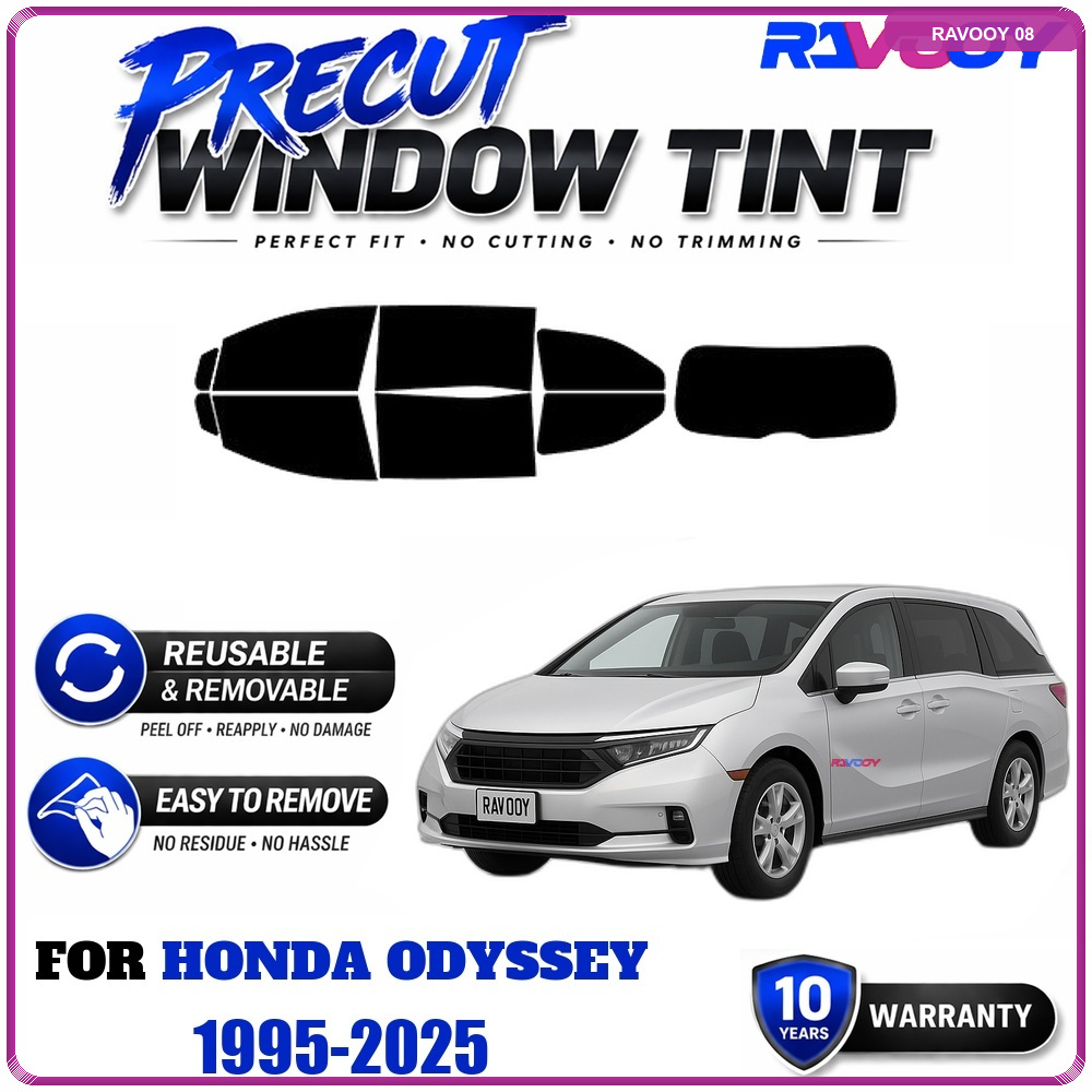 RAVOOY Precut Window Tint, Reu - Air Bubble Remover review and price