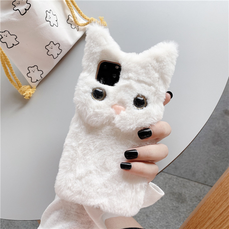 3D Cute Cartoon Cat Furry Plus - Apple Iphone 15 review and price