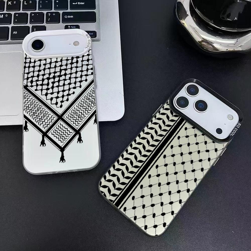Keffiyeh P-Palestine Phone Cas - Apple Iphone 15 review and price