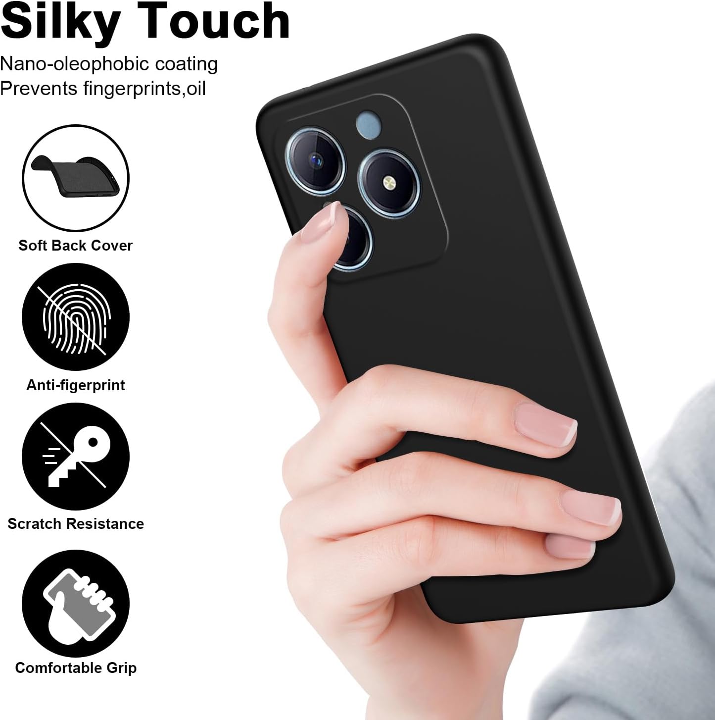 Flexible Liquid Silicone Case  - Realme C67 review and price