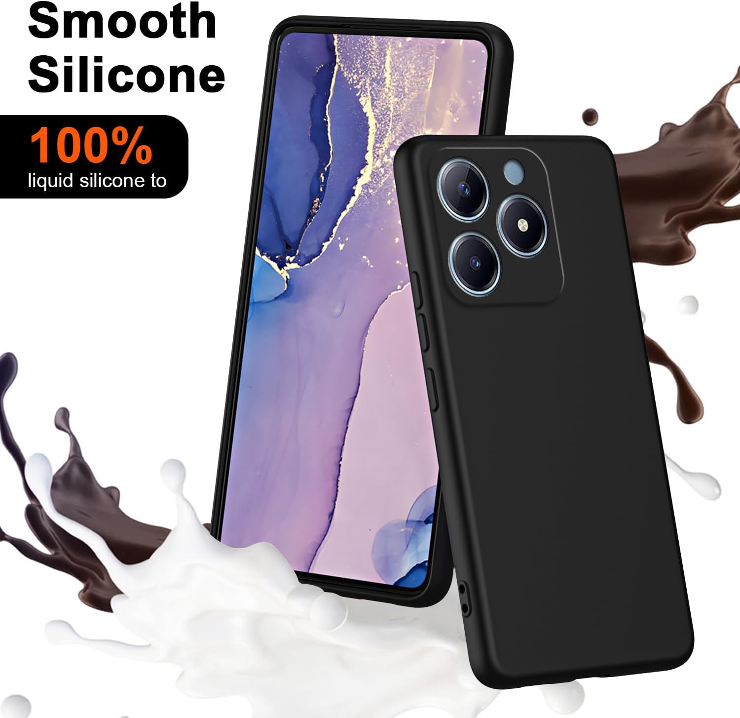 Flexible Liquid Silicone Case  - Realme C67 review and price