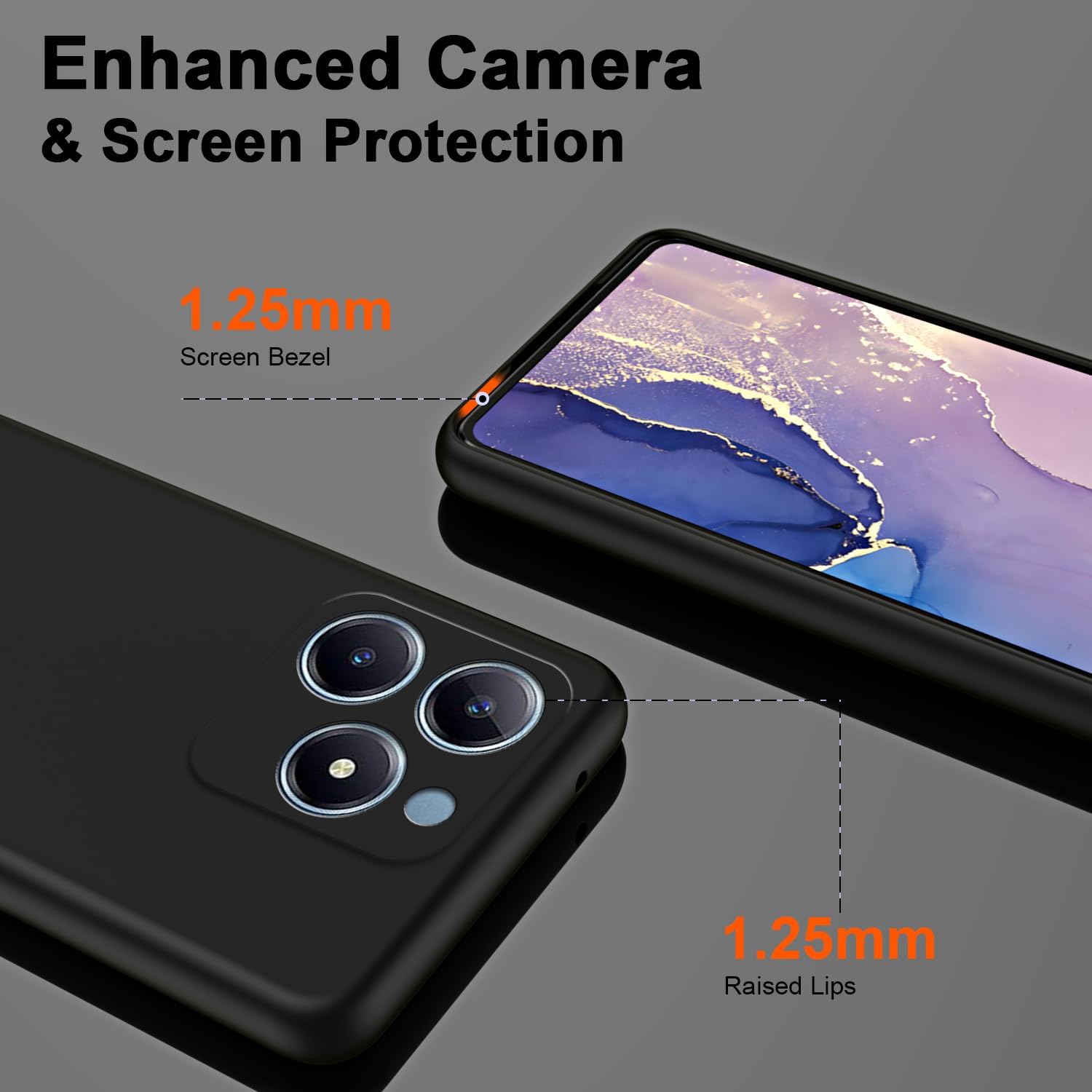 Flexible Liquid Silicone Case  - Realme C67 review and price