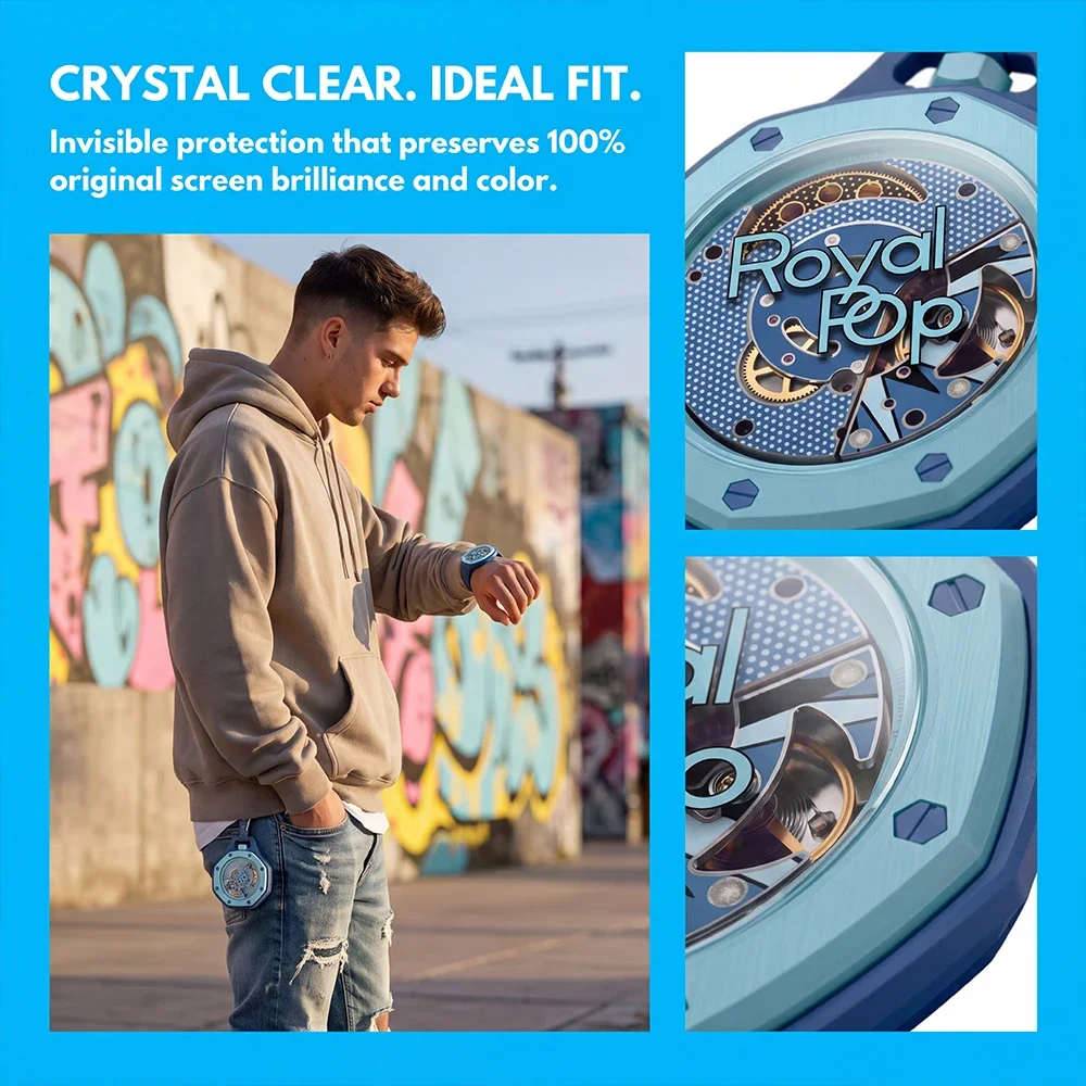 Tempered Glass for Swatch X AP - Smartwatch Screen Film review and price