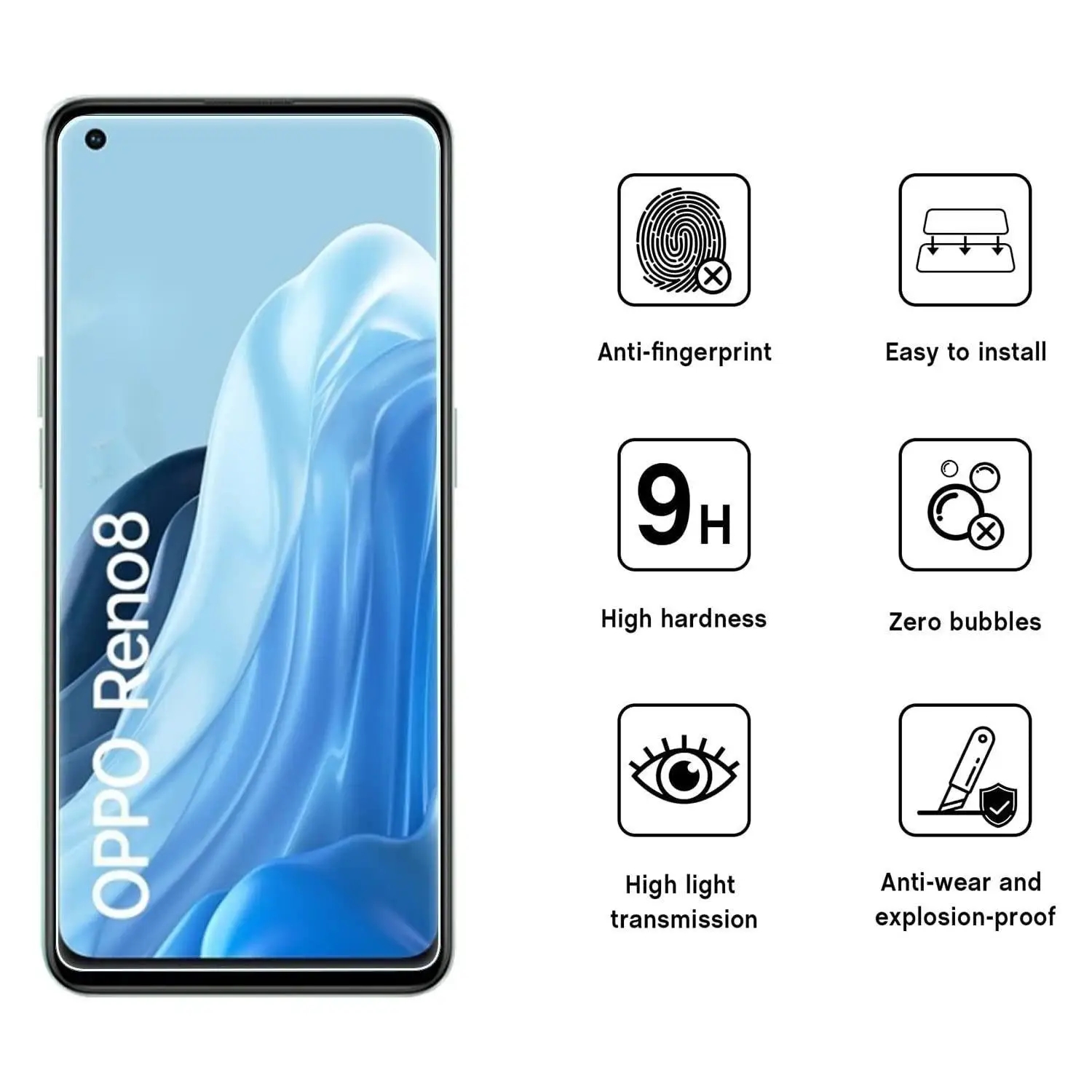 3Pcs Tempered Glass For OPPO A - Oppo A78 review and price
