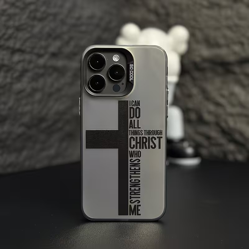 Anti Fingerprint Cross Bible P - Apple Iphone 15 review and price