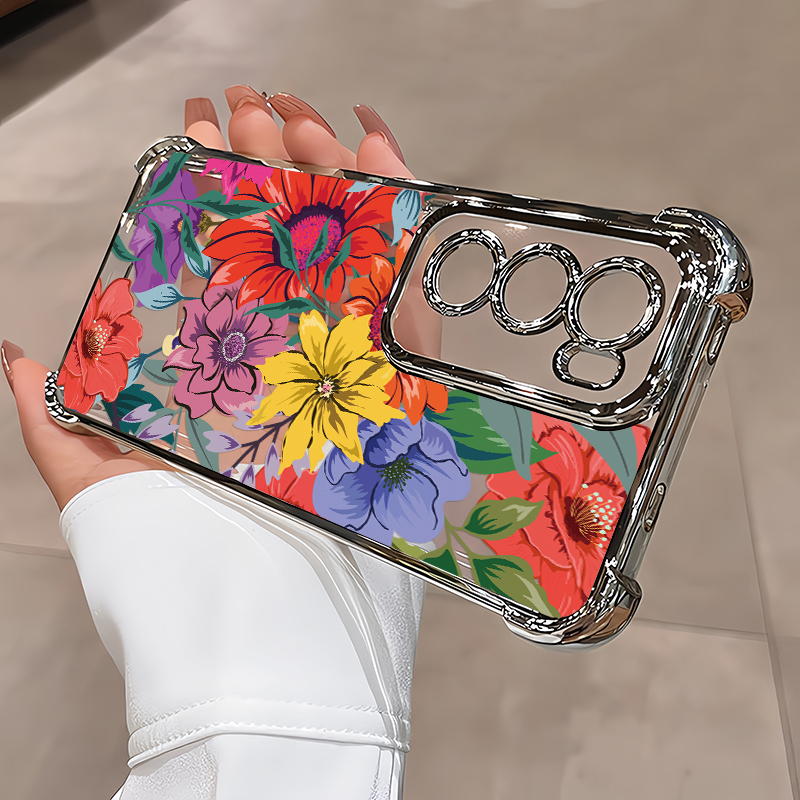 Plating Clear Phone Case For V - Vivo V40 review and price