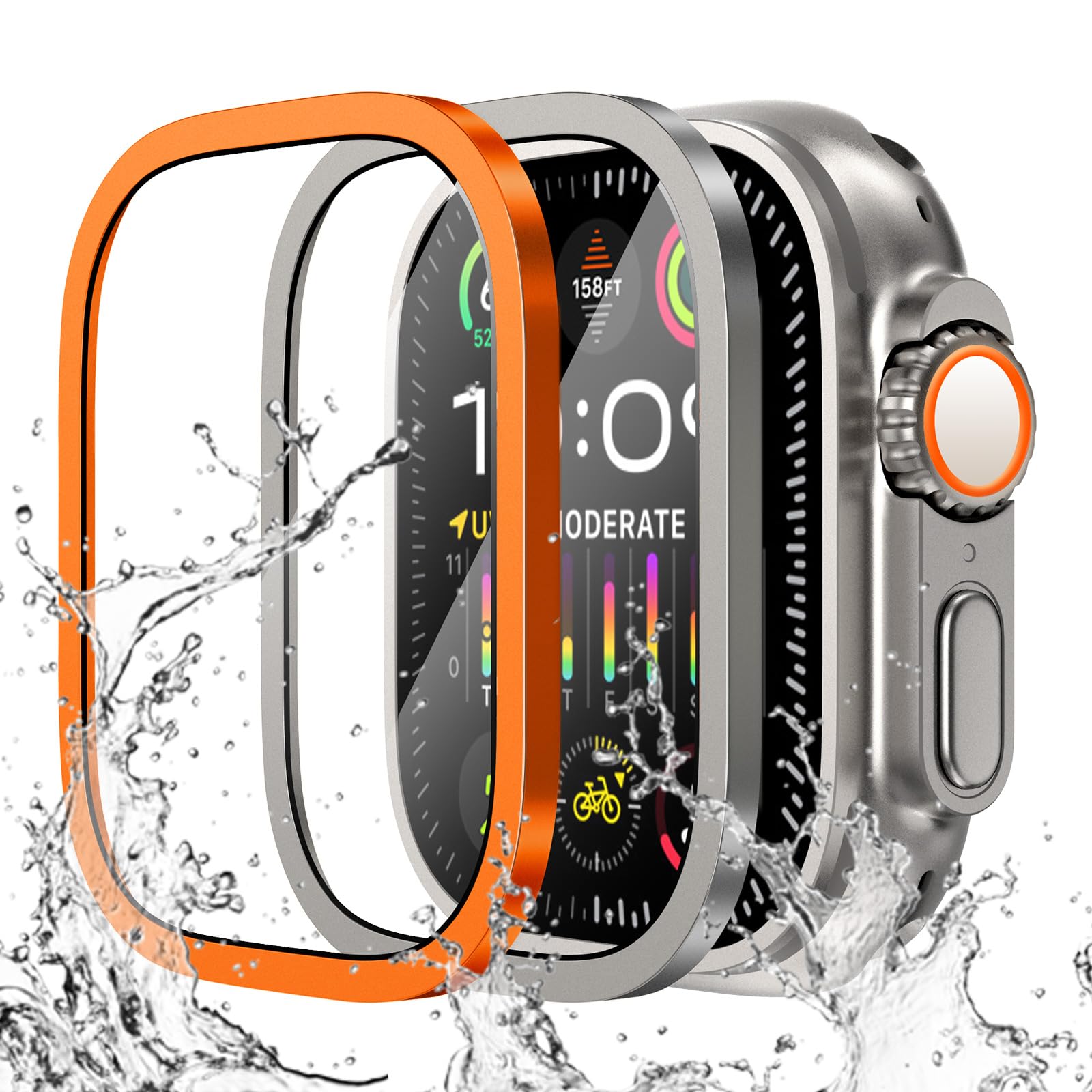 Tempered Glass for Apple Watch - Smartwatch Screen Film review and price