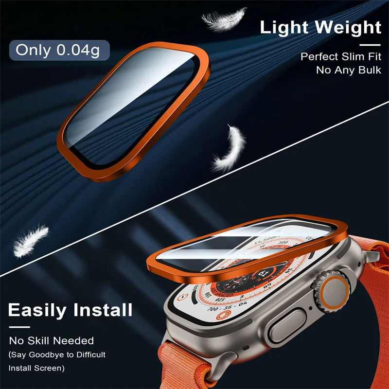 Tempered Glass for Apple Watch - Smartwatch Screen Film review and price