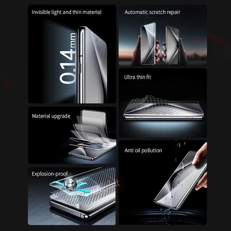 2-4Pcs Full Curved Hydrogel Fi - Vivo V40 review and price