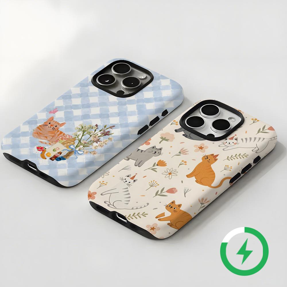 Cute cats and dogs  Phone Case - Apple Iphone 15 review and price