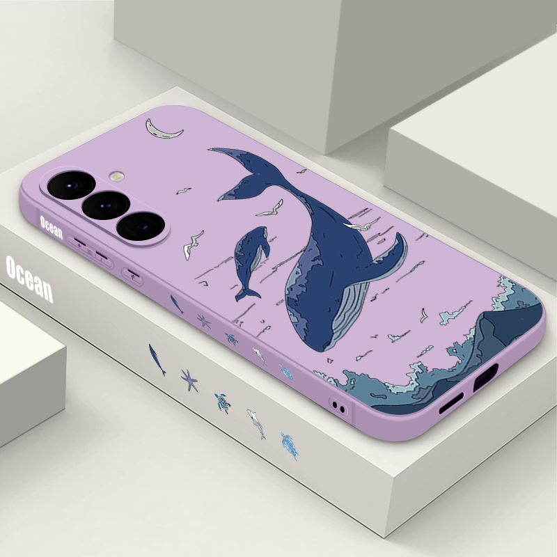 Whales Phone Case For Samsung  - Samsung Galaxy A55 review and price