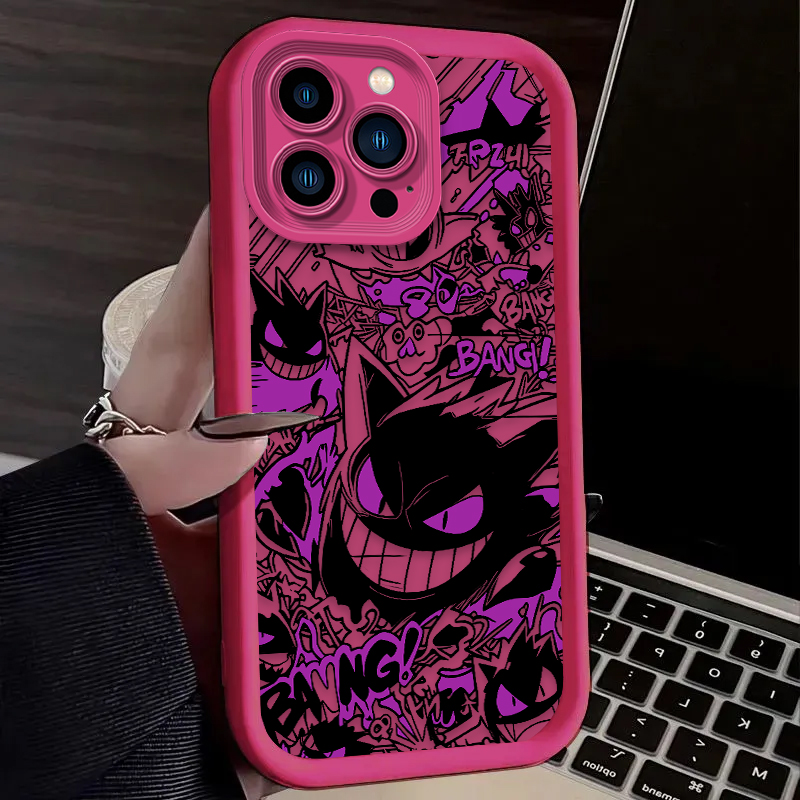 P-Pokemon Gengar Graffiti Phon - Apple Iphone 16 review and price