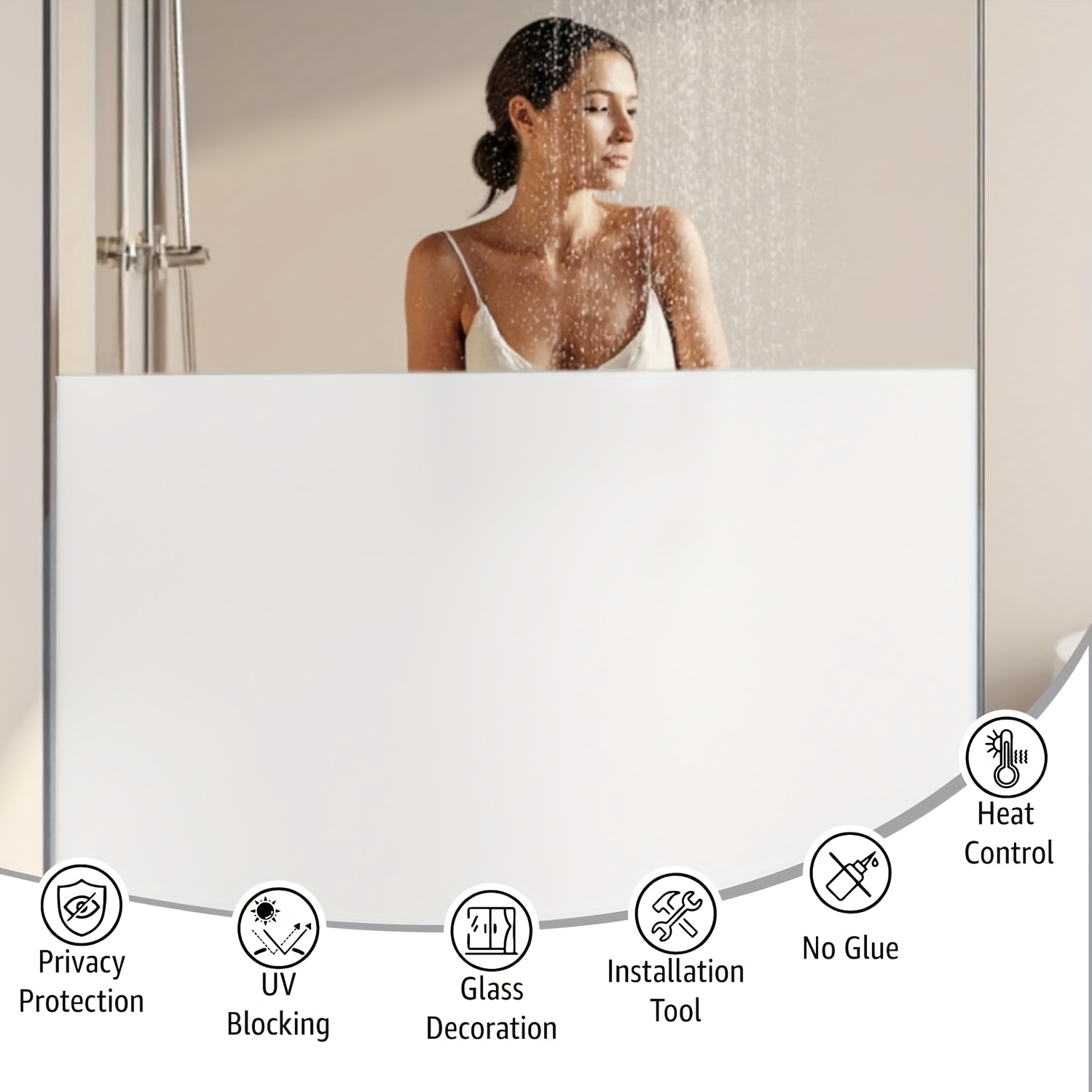 White Frosted Privacy Window F - Privacy Screen Protector review and price