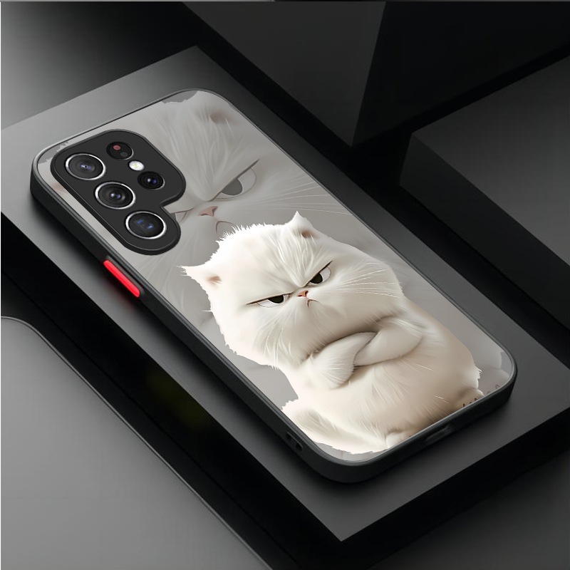 Angry Cat Couple Style Case fo - Samsung Galaxy A55 review and price