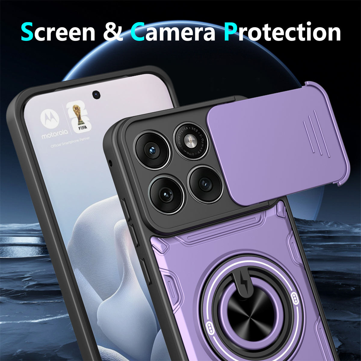 Case for Motorola Moto Edge 70 - Camera Lens Protector review and price