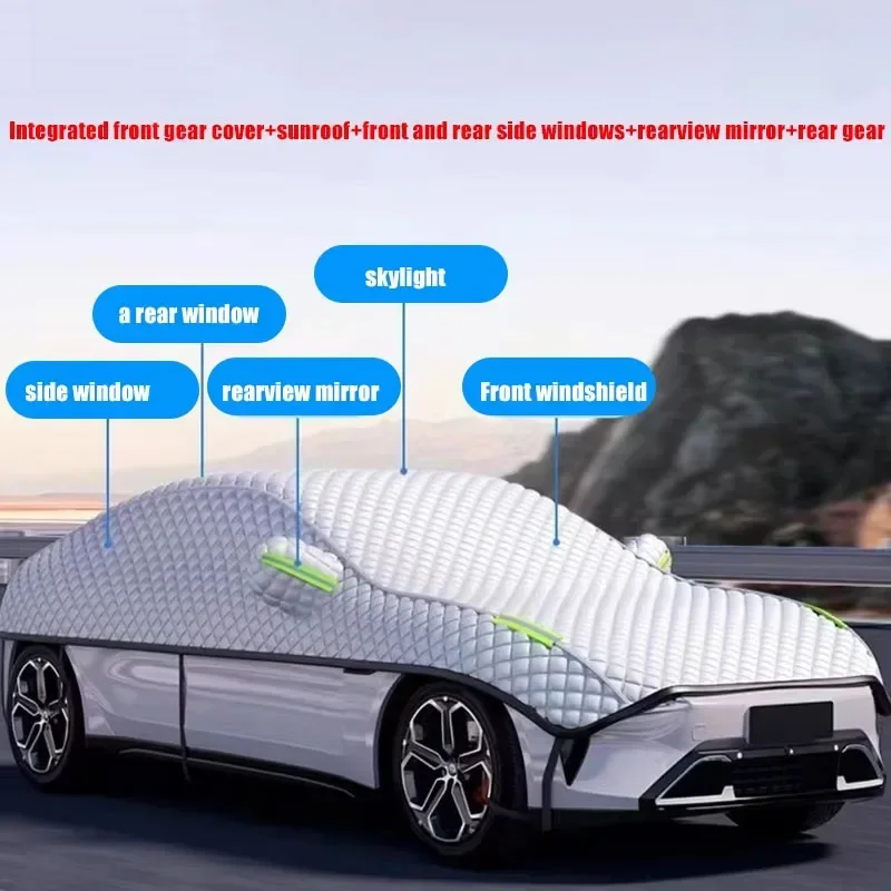 New Car Cover Half Body Windsh - Glass Protector Auto review and price