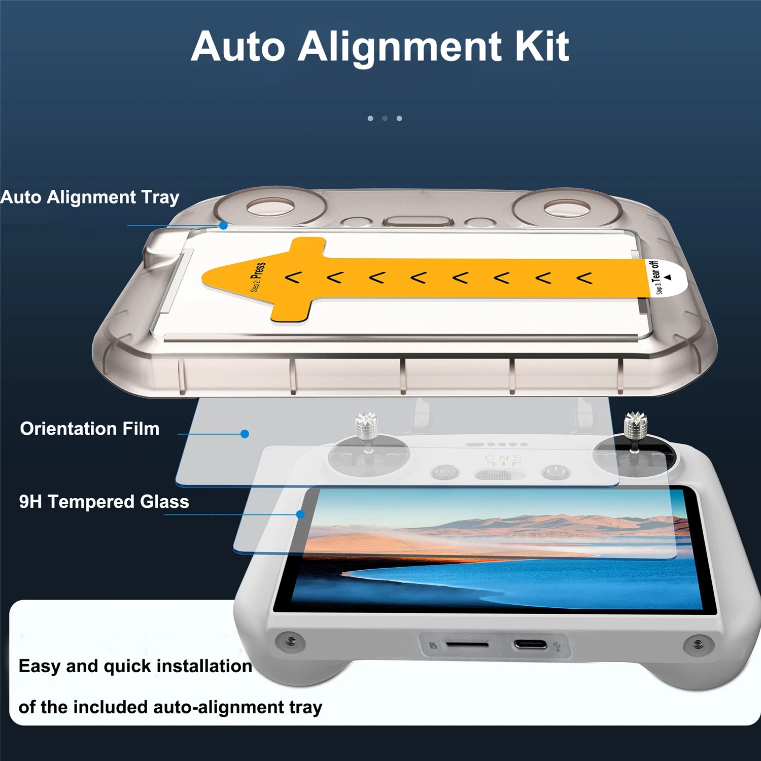 For DJI Flip/Air3/3S/Mini3/4pr - Glass Protector Auto review and price