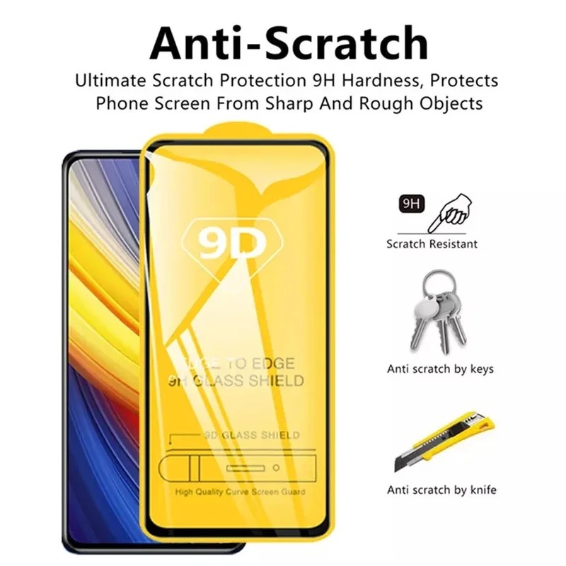 9D Full Cover Protective Glass - Realme C67 review and price