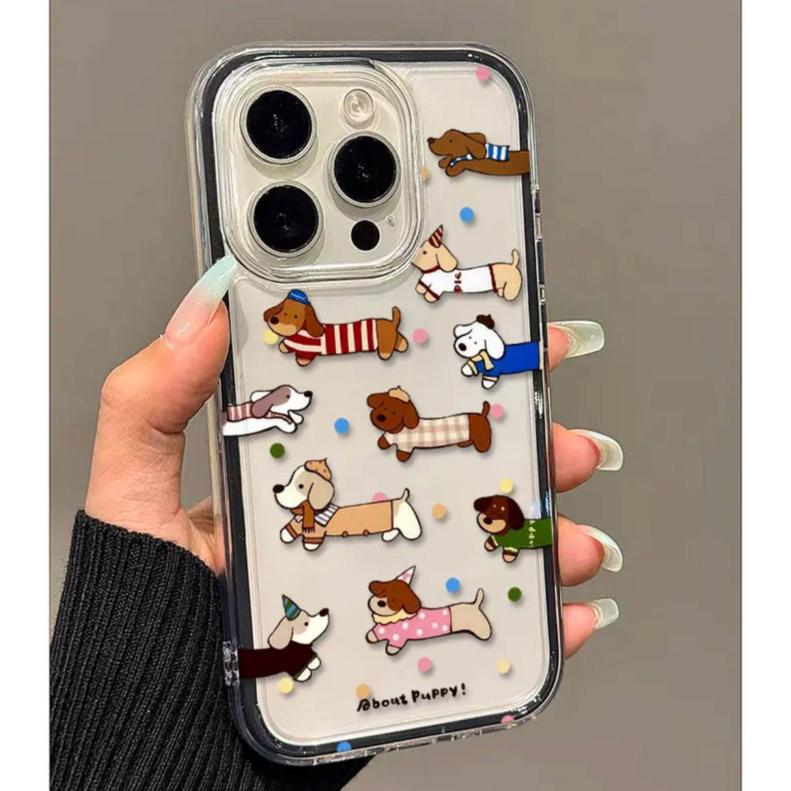 Cute Polka Dot Sausage Dog 2in - Samsung Galaxy A55 review and price