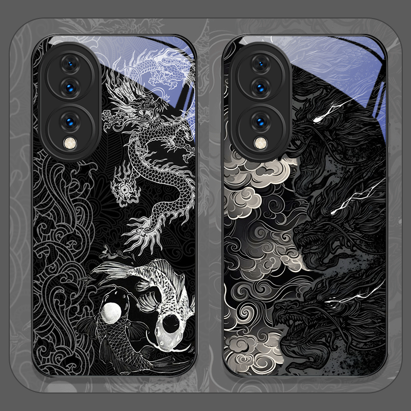 Aesthetic Cool Black Dragon Pr - Huawei Nova 12 review and price